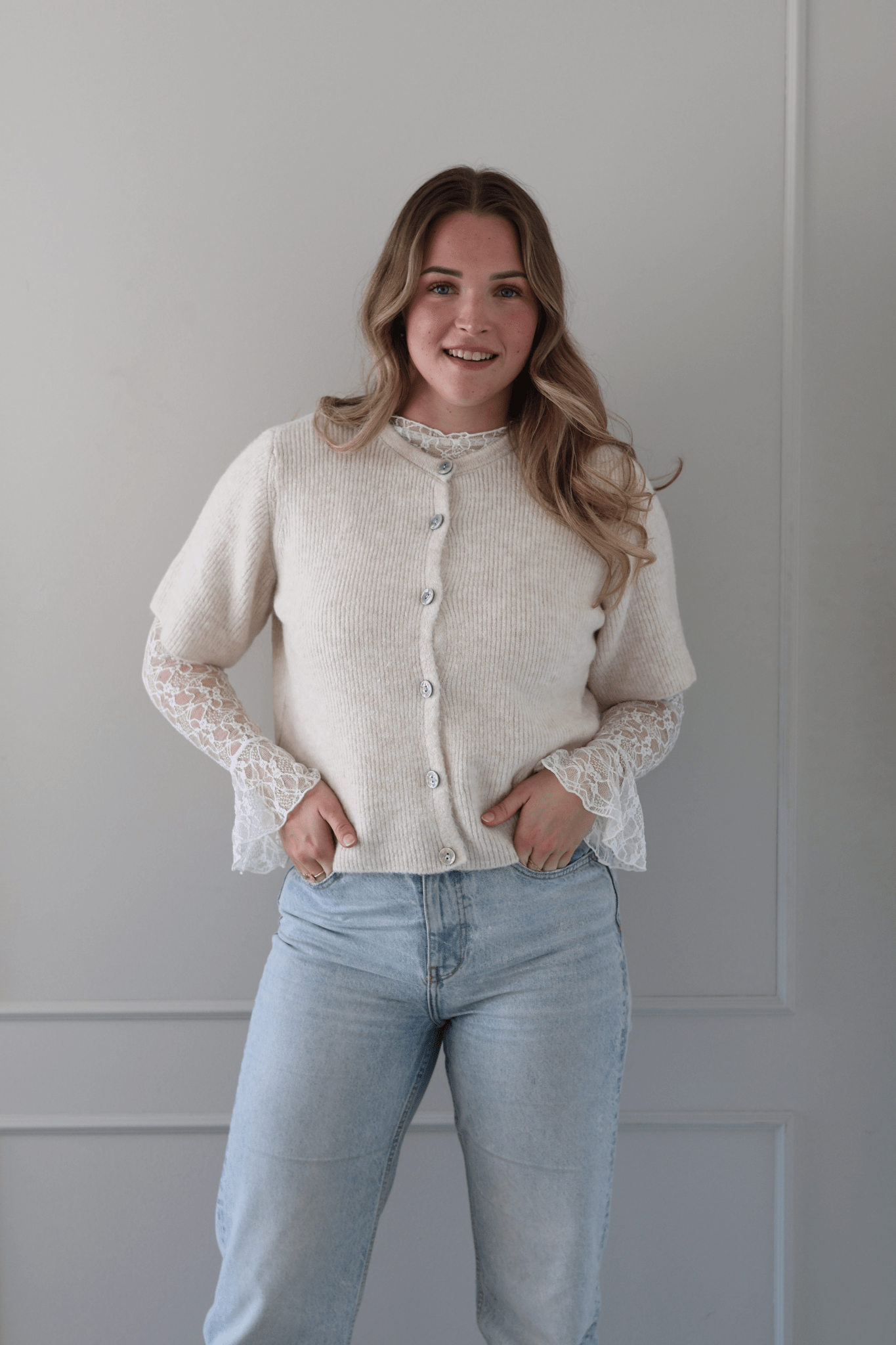 Vest Evy - beige - Loverz By Chiara